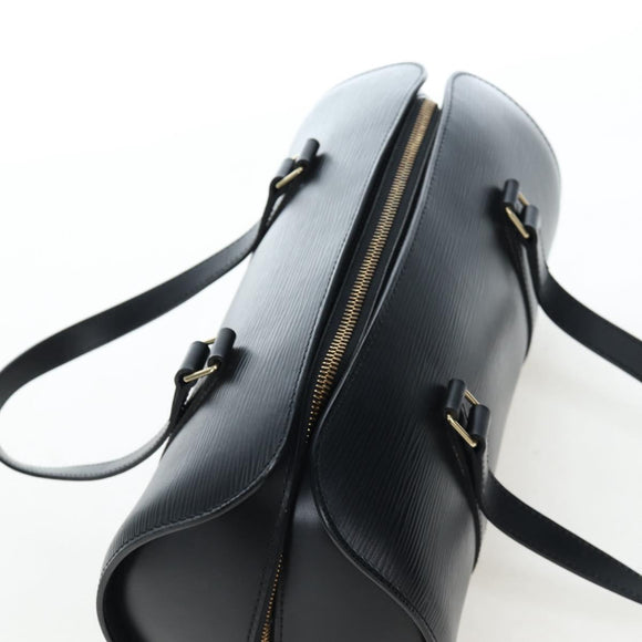 LOUIS VUITTON Epi Soufflot Hand Bag Black M52222 LV Auth 193839V
