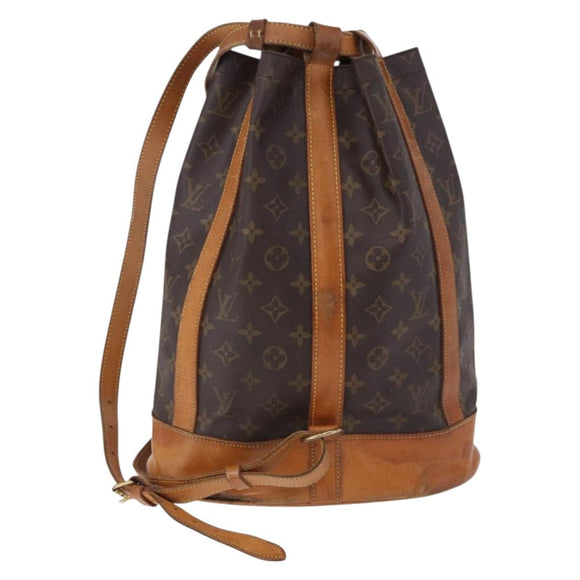 LOUIS VUITTON Monogram Randonnee PM Shoulder Bag M42243 LV Auth 193841