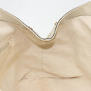 GUCCI GG Canvas Guccissima Tote Bag Leather Ivory Gold 211944 Auth 193843V-18