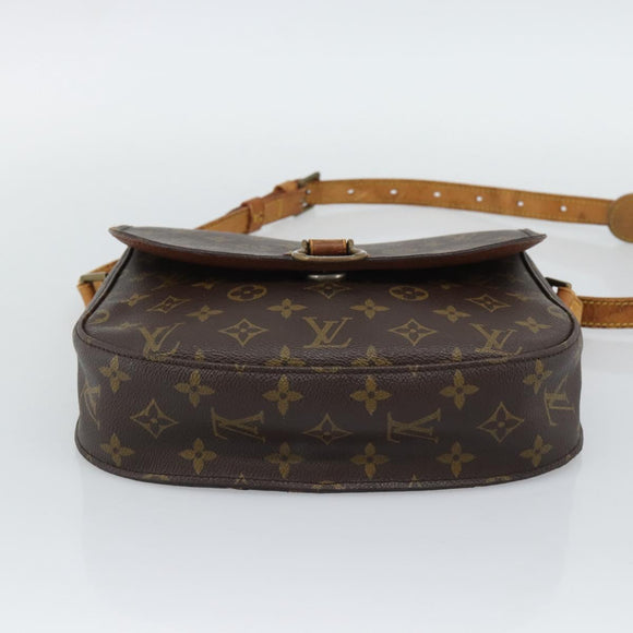 LOUIS VUITTON Monogram Saint Cloud GM Shoulder Bag M51242 LV Auth 193845