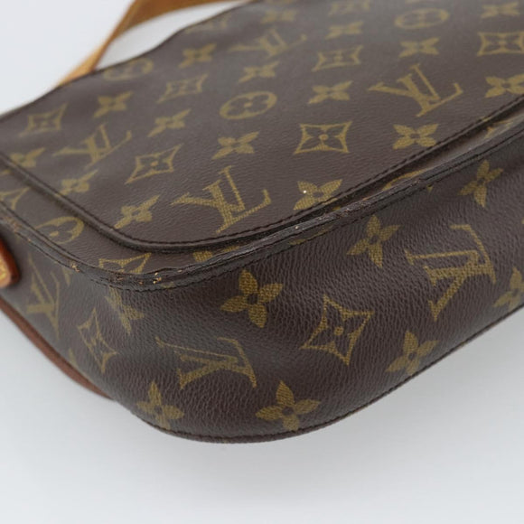 LOUIS VUITTON Monogram Saint Cloud GM Shoulder Bag M51242 LV Auth 193845