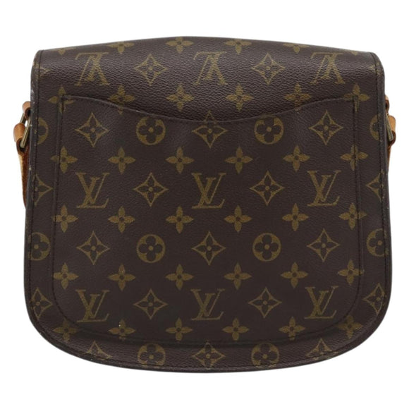 LOUIS VUITTON Monogram Saint Cloud GM Shoulder Bag M51242 LV Auth 193845