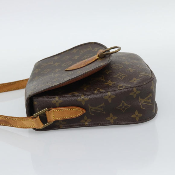 LOUIS VUITTON Monogram Saint Cloud GM Shoulder Bag M51242 LV Auth 193845