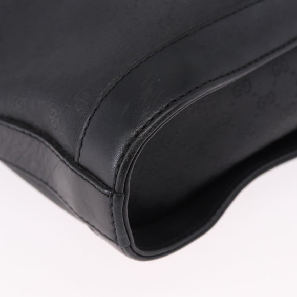 GUCCI Micro GG Supreme Web Sherry Line Bag PVC Black 001 110 0968 Auth 193846