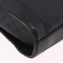 GUCCI Micro GG Supreme Web Sherry Line Bag PVC Black 001 110 0968 Auth 193846-14