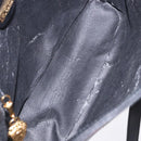 GUCCI Micro GG Supreme Web Sherry Line Bag PVC Black 001 110 0968 Auth 193846-11