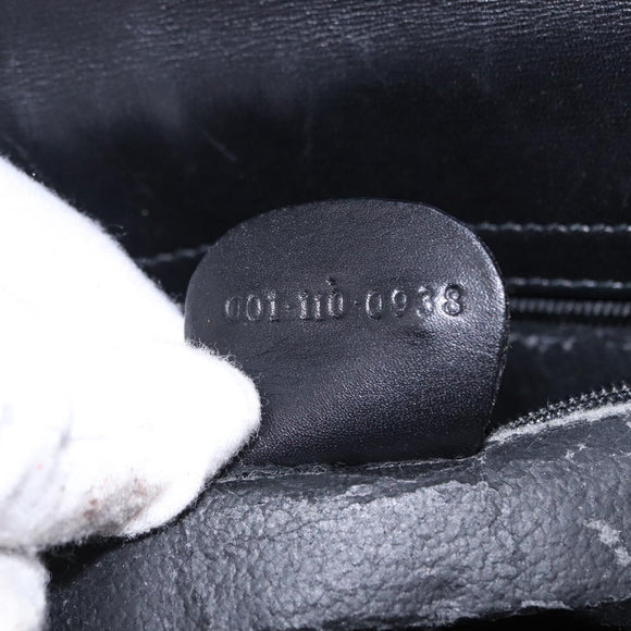 GUCCI Micro GG Supreme Web Sherry Line Bag PVC Black 001 110 0968 Auth 193846