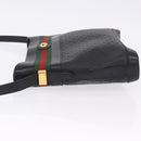 GUCCI Micro GG Supreme Web Sherry Line Bag PVC Black 001 110 0968 Auth 193846-4