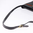 GUCCI Micro GG Supreme Web Sherry Line Bag PVC Black 001 110 0968 Auth 193846-7