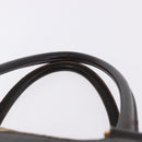Christian Dior Trotter Canvas Boston Bag Beige Gold Auth 193848-10