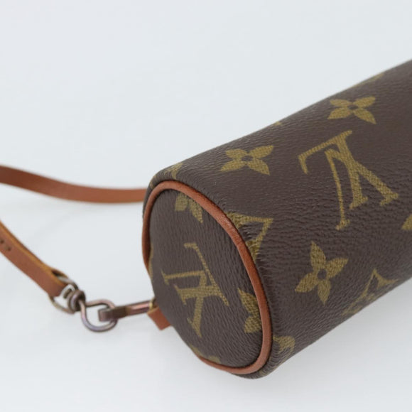 LOUIS VUITTON Monogram Papillon Pouch LV Auth 193850