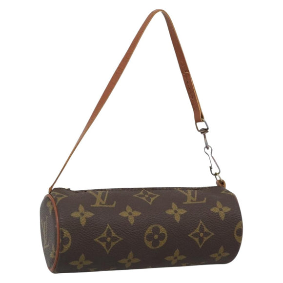 LOUIS VUITTON Monogram Papillon Pouch LV Auth 193850