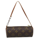 LOUIS VUITTON Monogram Papillon Pouch LV Auth 193850-2