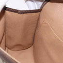 GUCCI GG Supreme Web Sherry Line Bag PVC Beige Gold 156 01 030 Auth 193851-20