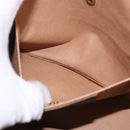 GUCCI GG Supreme Web Sherry Line Bag PVC Beige Gold 156 01 030 Auth 193851-10