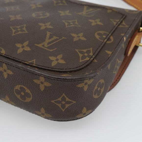 LOUIS VUITTON Monogram Saint Cloud MM Shoulder Bag M51243 LV Auth 193859