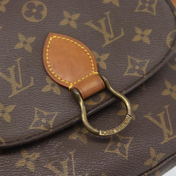 LOUIS VUITTON Monogram Saint Cloud MM Shoulder Bag M51243 LV Auth 193859