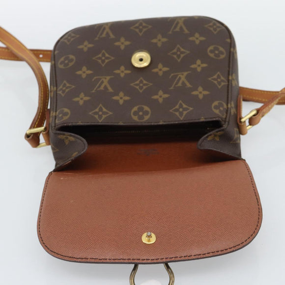LOUIS VUITTON Monogram Saint Cloud MM Shoulder Bag M51243 LV Auth 193859