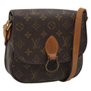 LOUIS VUITTON Monogram Saint Cloud MM Shoulder Bag M51243 LV Auth 193859-1