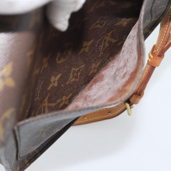LOUIS VUITTON Monogram Saint Cloud MM Shoulder Bag M51243 LV Auth 193859
