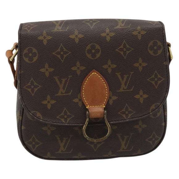 LOUIS VUITTON Monogram Saint Cloud MM Shoulder Bag M51243 LV Auth 193859