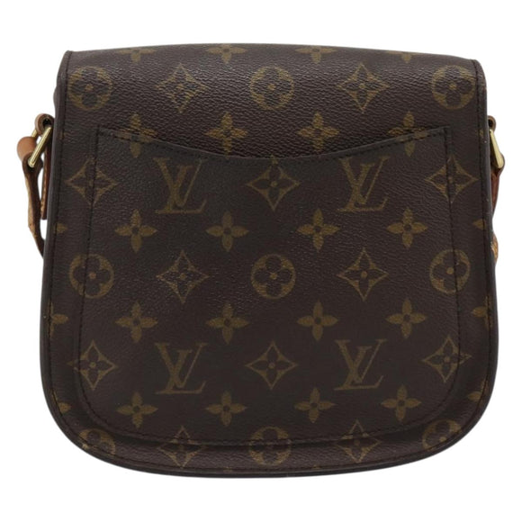 LOUIS VUITTON Monogram Saint Cloud MM Shoulder Bag M51243 LV Auth 193859