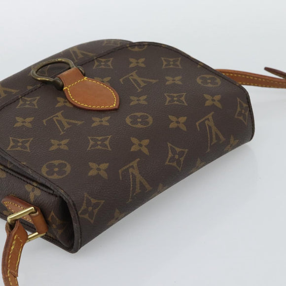 LOUIS VUITTON Monogram Saint Cloud MM Shoulder Bag M51243 LV Auth 193859