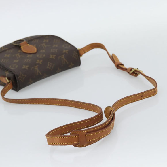 LOUIS VUITTON Monogram Saint Cloud MM Shoulder Bag M51243 LV Auth 193859