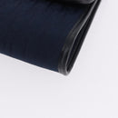 Christian Dior Trotter Canvas Chain Shoulder Bag Navy Gold Auth 193861-14