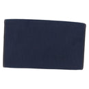 Christian Dior Trotter Canvas Chain Shoulder Bag Navy Gold Auth 193861-2