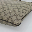 GUCCI GG Supreme Shoulder Bag PVC Beige Gold 295257 Auth 193862-15