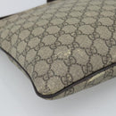 GUCCI GG Supreme Shoulder Bag PVC Beige Gold 295257 Auth 193862-16