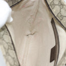 GUCCI GG Supreme Shoulder Bag PVC Beige Gold 295257 Auth 193862-19