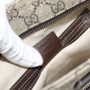 GUCCI GG Supreme Shoulder Bag PVC Beige Gold 295257 Auth 193862-12