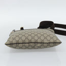 GUCCI GG Supreme Shoulder Bag PVC Beige Gold 295257 Auth 193862-5