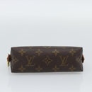 LOUIS VUITTON Monogram Pochette Cosmetic PM Pouch M43998 LV Auth 193864-6