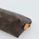 LOUIS VUITTON Monogram Pochette Cosmetic PM Pouch M43998 LV Auth 193864-7