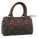 LOUIS VUITTON Monogram Mini Speedy Hand Bag M41534 LV Auth 193865-1