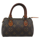 LOUIS VUITTON Monogram Mini Speedy Hand Bag M41534 LV Auth 193865-13