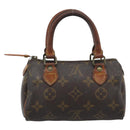 LOUIS VUITTON Monogram Mini Speedy Hand Bag M41534 LV Auth 193865-2