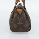 LOUIS VUITTON Monogram Mini Speedy Hand Bag M41534 LV Auth 193865-3