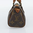LOUIS VUITTON Monogram Mini Speedy Hand Bag M41534 LV Auth 193865-4