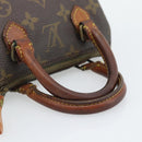 LOUIS VUITTON Monogram Mini Speedy Hand Bag M41534 LV Auth 193865-7