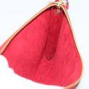 LOUIS VUITTON Epi Pochette Accessoires Pouch Red M52947 LV Auth 193867-18