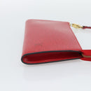 LOUIS VUITTON Epi Pochette Accessoires Pouch Red M52947 LV Auth 193867-4