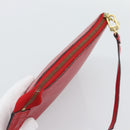 LOUIS VUITTON Epi Pochette Accessoires Pouch Red M52947 LV Auth 193867-6
