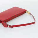 LOUIS VUITTON Epi Pochette Accessoires Pouch Red M52947 LV Auth 193867-7