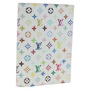 LOUIS VUITTON Multicolor Couverture Passport Case White M14178 Auth 193868SM-1