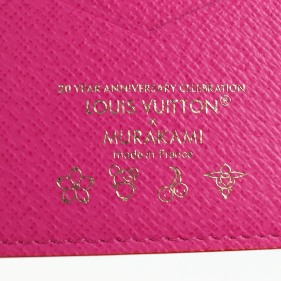 LOUIS VUITTON Multicolor Couverture Passport Case White M14178 Auth 193868SM