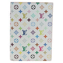 LOUIS VUITTON Multicolor Couverture Passport Case White M14178 Auth 193868SM-13
